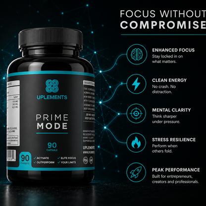 PRIME MODE Advanced Cognitive Performance Formula